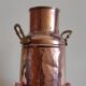 Small copper milk jug