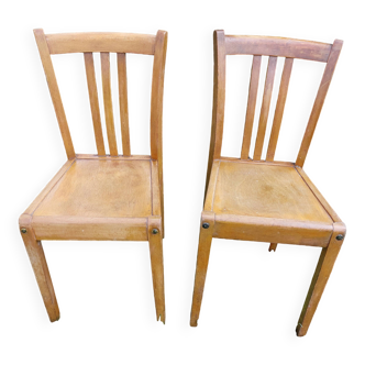 paire de chaises bistrot Stella