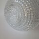 Suspension boule verre vintage