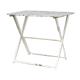 Table en métal pliante