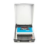 Underwood 315 vintage blue typewriter