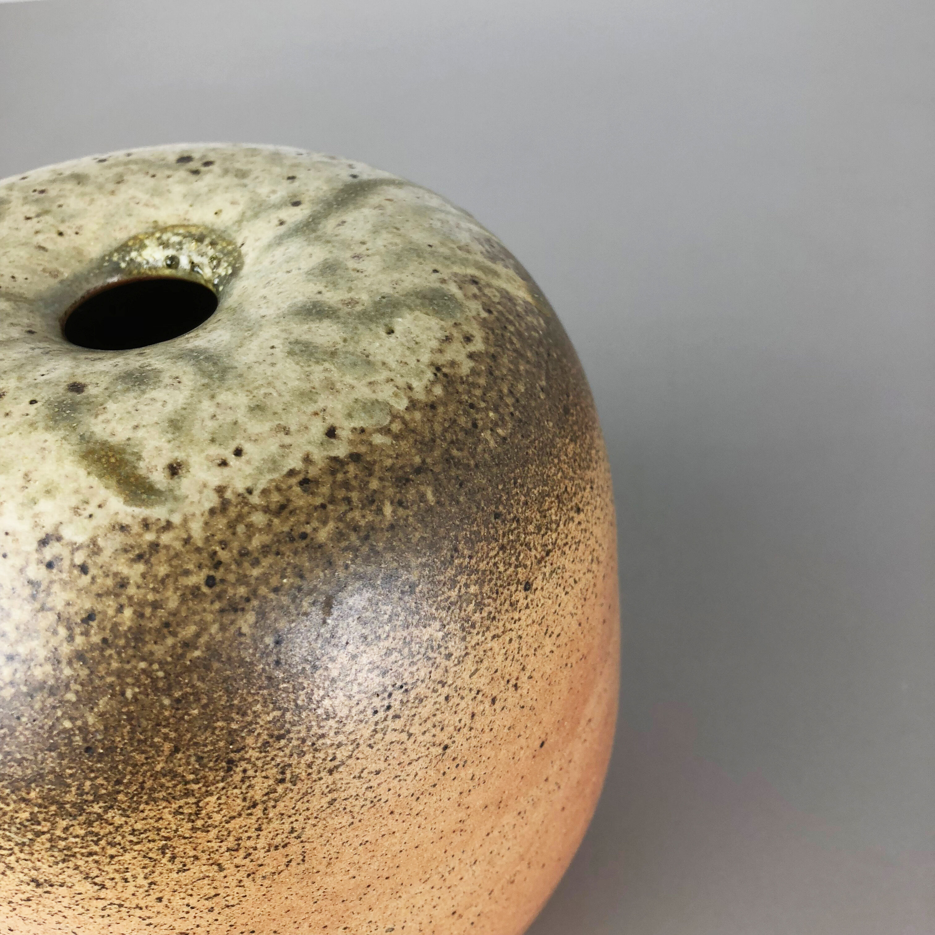 Abstract Ceramic Studio Pottery Vase Object Horst Kerstan, Kandern Germany 1980s