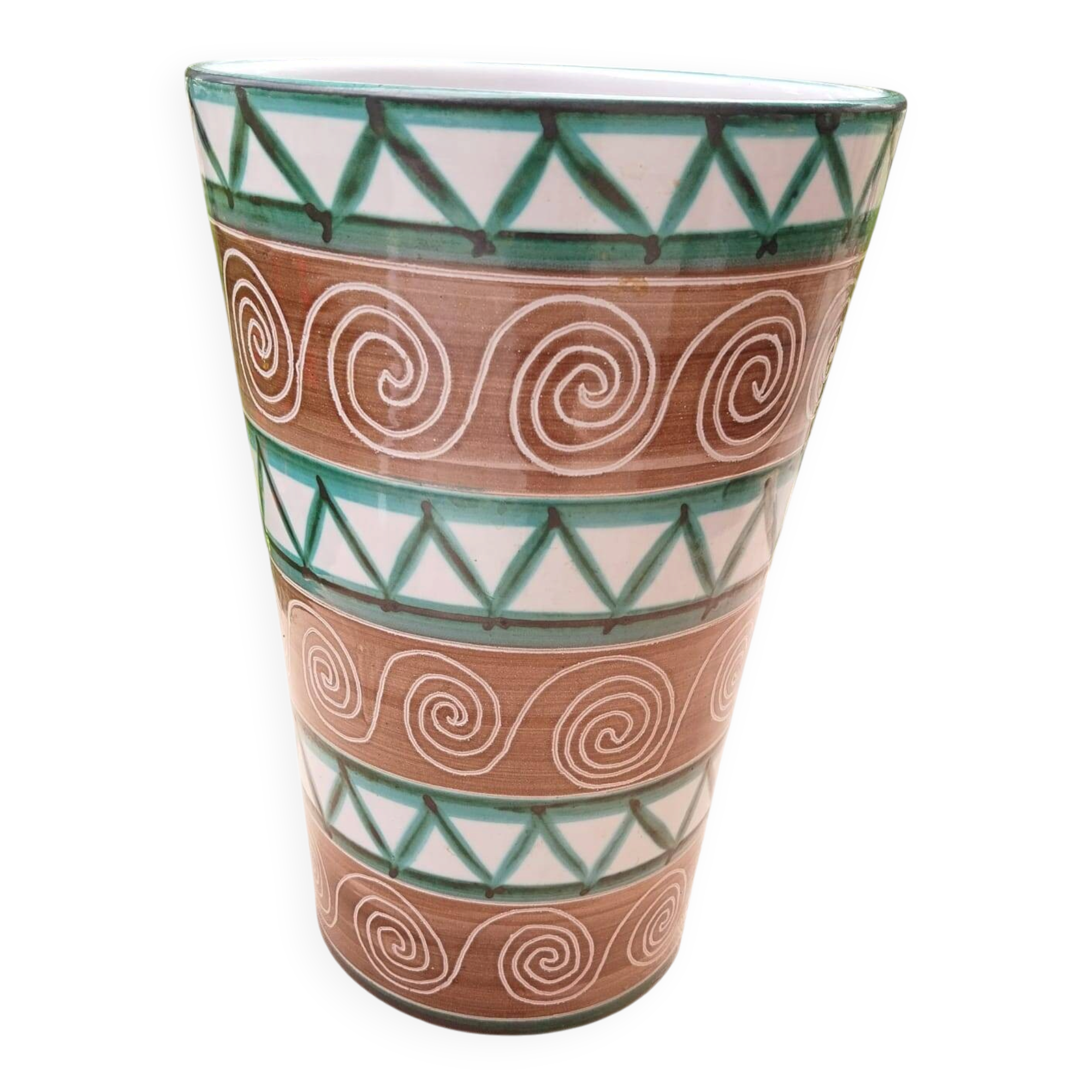 Large vase by Robert Picault