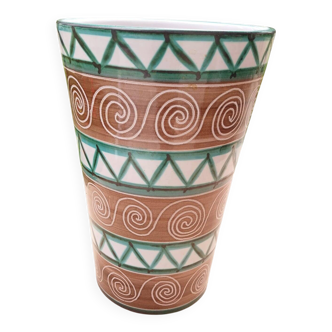 Large vase by Robert Picault