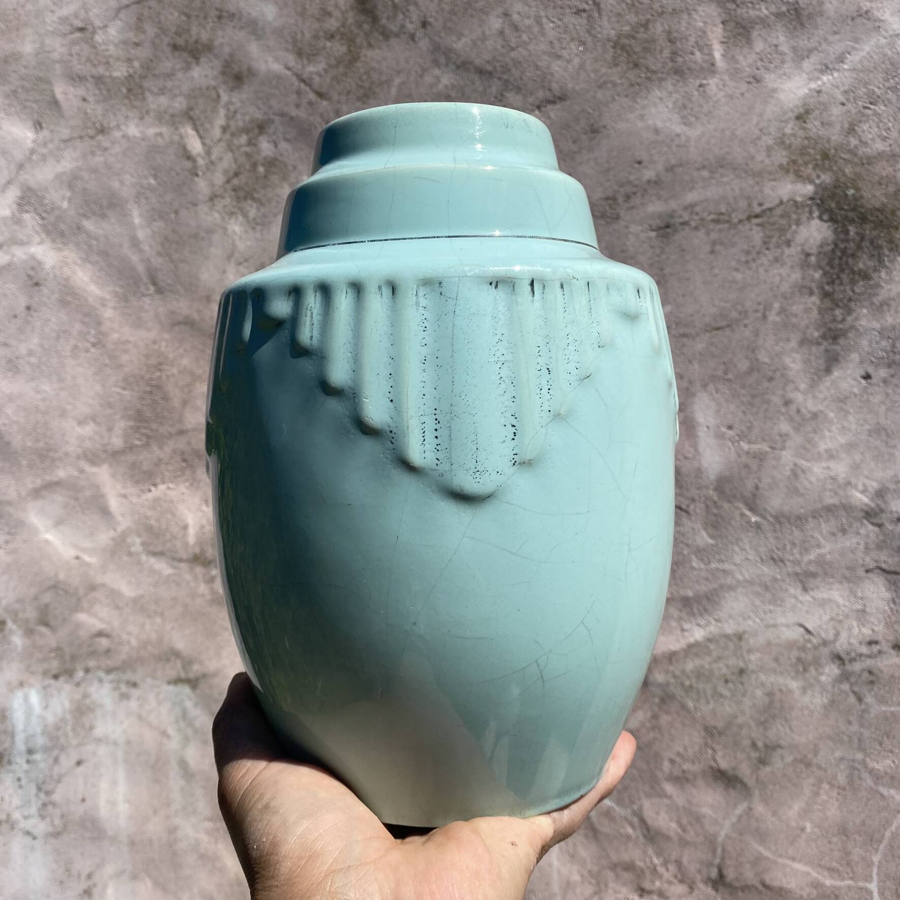Art Deco ceramic vase