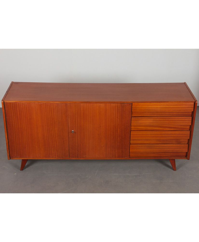 Mahogany enfilade by Jiroutek for Interier Praha, U-460, 1960