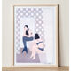 Illustration poster, A4 risography, limited edition