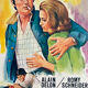Original cinema poster "La Piscine" Alain Delon, Romy Schneider 37x55cm 1969