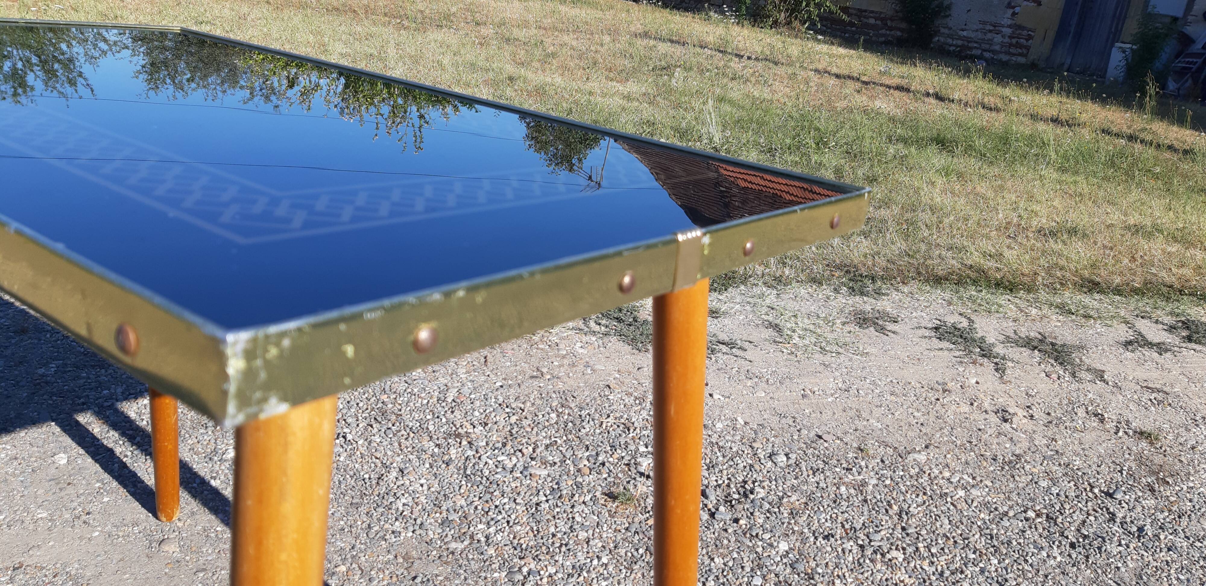 Table vintage des années 1978