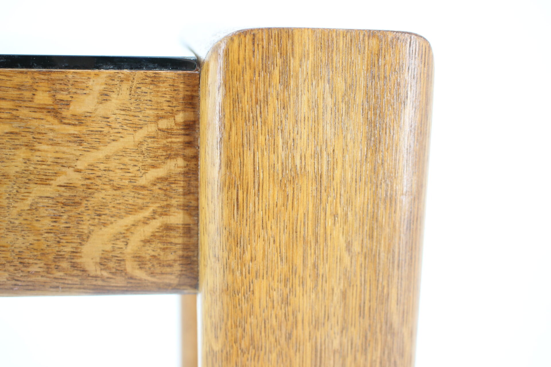 1960s Oak and Glass Coffee Table, Finland