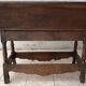 Provençal kneading trough in walnut from the 18th century.