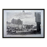 Beauvais, Oise, gravure vintage, imprimée en 1883