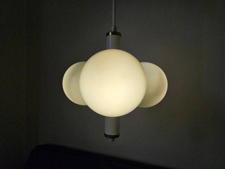 Rare Midcentury Space Age Chandelier Sputnik, Italy, 1970s