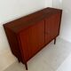 Buffet enfilade étroite scandiinave en teck