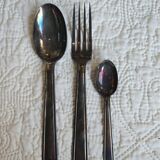 Set of silver-plated cutlery by Ravinet d'enfer