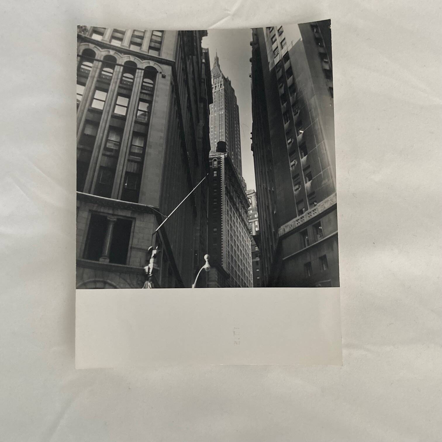 Vintage photo of New York in the 1950s, 6/6 format