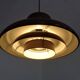 Lamella Ceiling Lamp by Carl Thore for Granhaga Metallindustri, Sweden, 1960s
