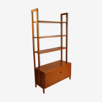 Scandinavian teak bookcase 1960