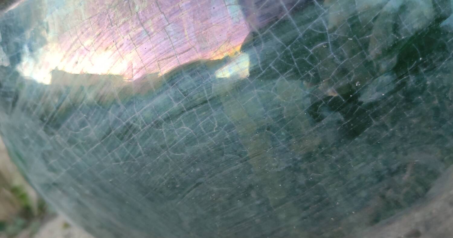 Exterior interior glazed terracotta pot cover