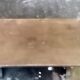 Wooden bench, foot rest from the 70s