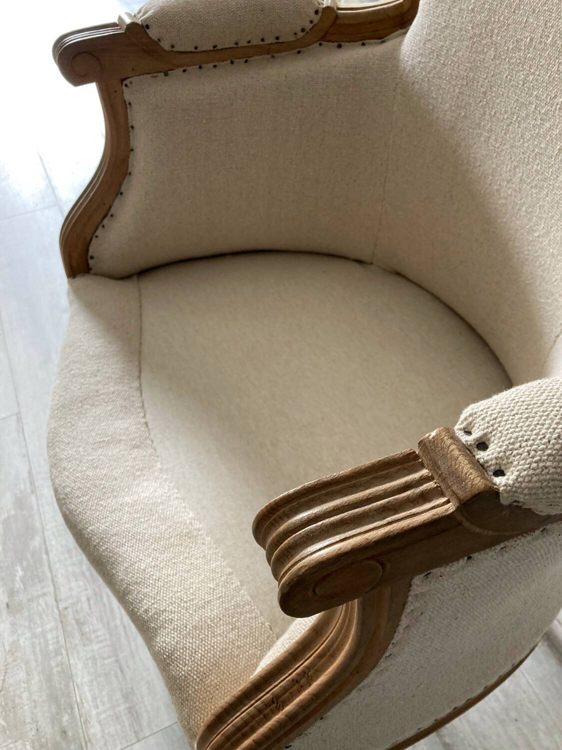 Louis XVI Bergère Armchair