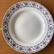 6 antique flat plates in Saint-Amand earthenware (Nord)