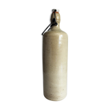Glazed stoneware bottle with hermetic stopper