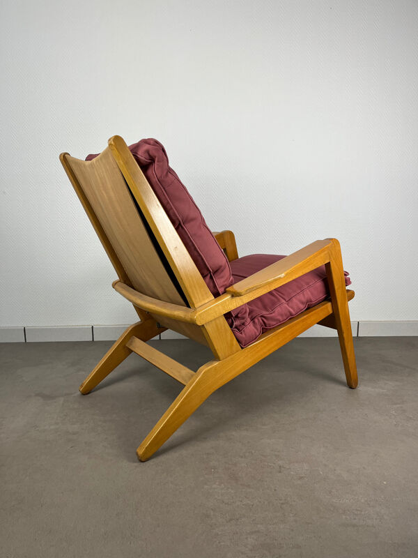 Fauteuil FS 105 par Pierre Guariche pour Free Span