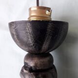 Pair of wrought iron lamp bases