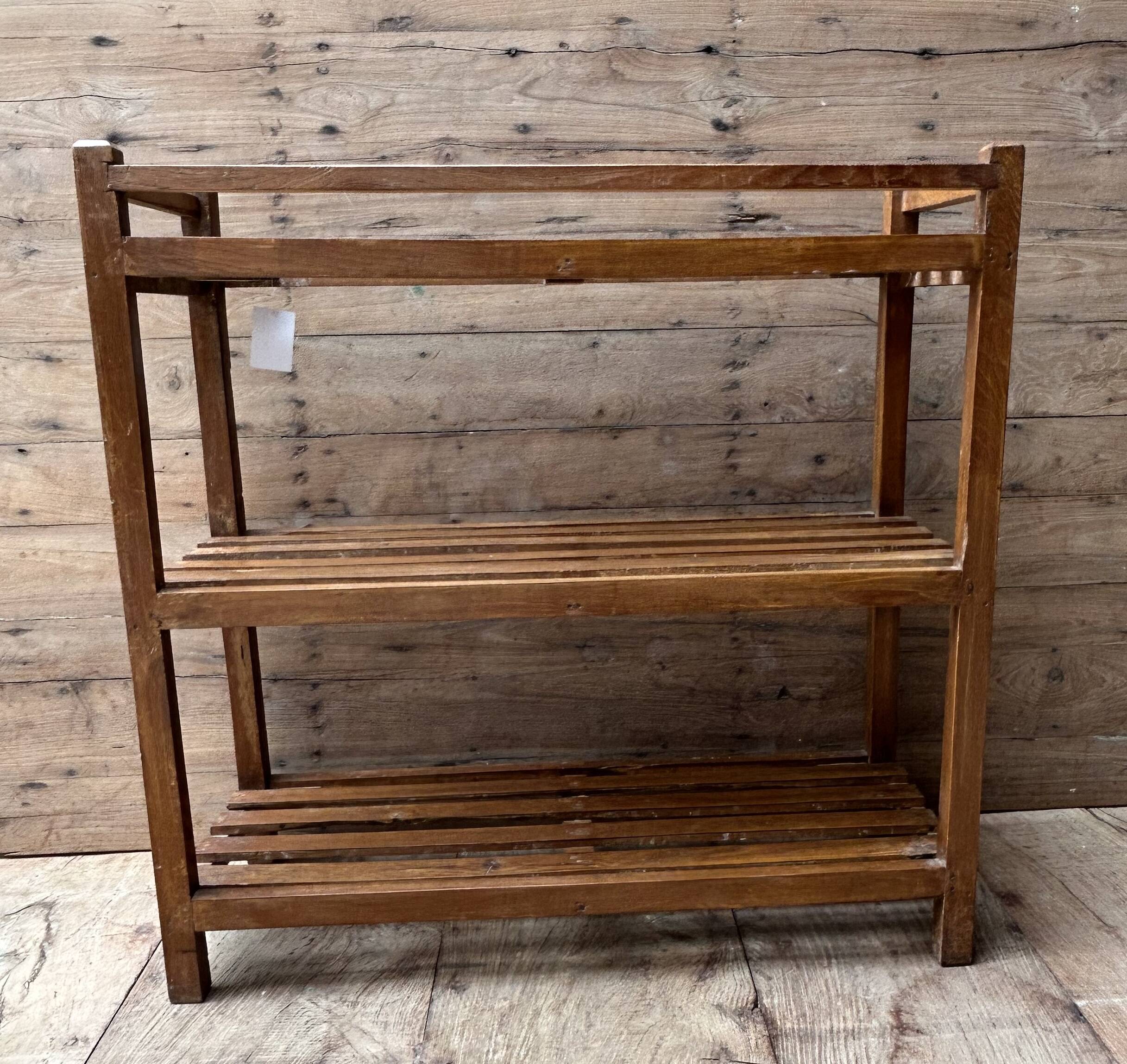 teak shelf from Burma