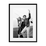 Romy Schneider and Alain Delon in 1968