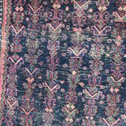Carpet old Persian Bijar 19th century handmade 110 X 189 CM