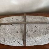 Plat Vallauris signed Jacky cave of Lascaux rock painting
