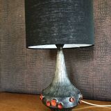 Belgian Art Pottery Table Lamp by Rogier Vandeweghe for Perignem, 1960s