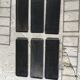 Double metal string shelf - 6 shelves, 3 uprights - vintage 1960