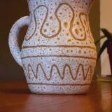 Pitcher year 50/60 ceramic by Jean Austruy (1910-2012) Vallauris