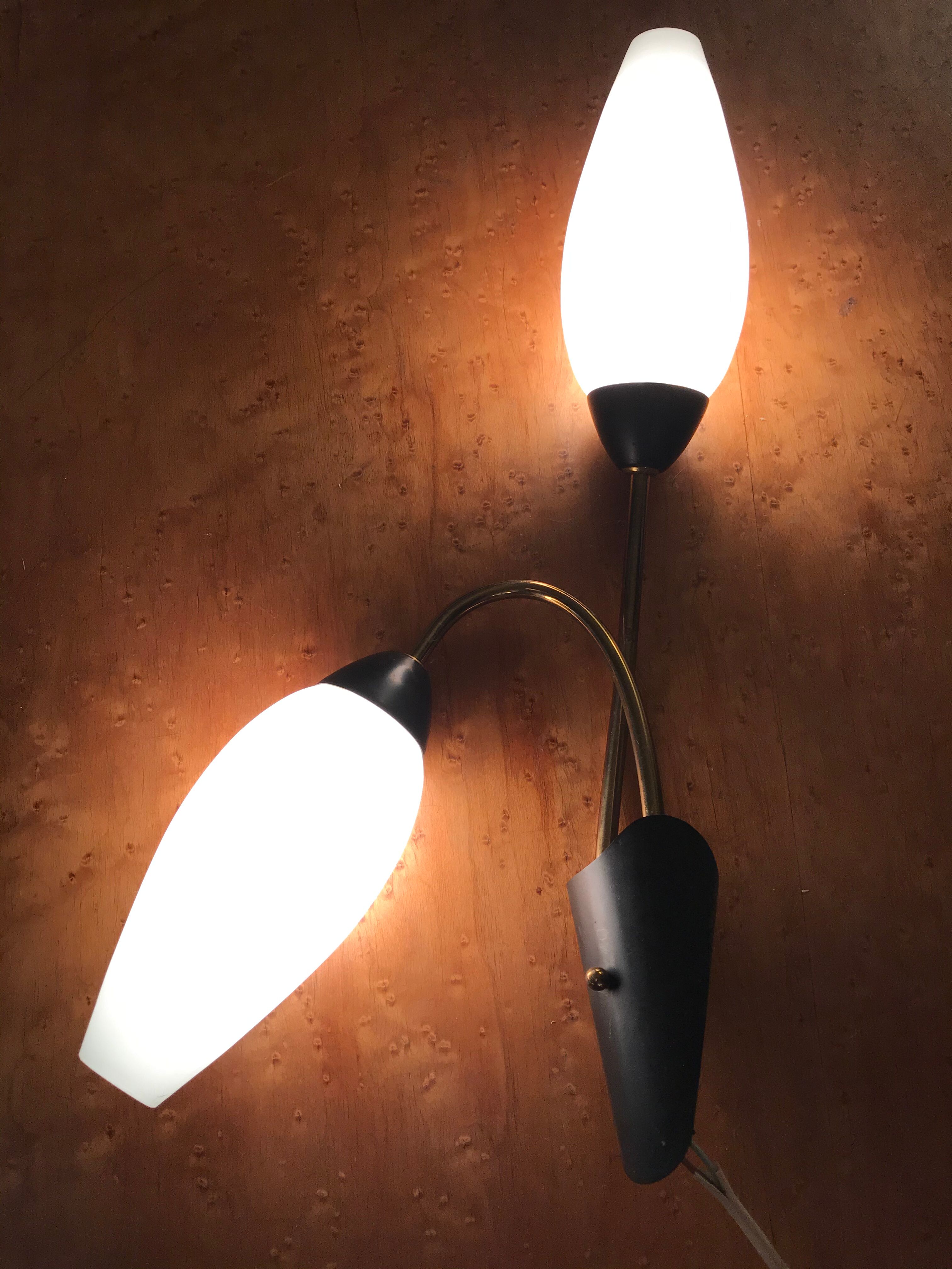 Vintage 1960 wall sconce