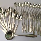 Cutlery set 37 place settings Goldsmith ATD silver metal