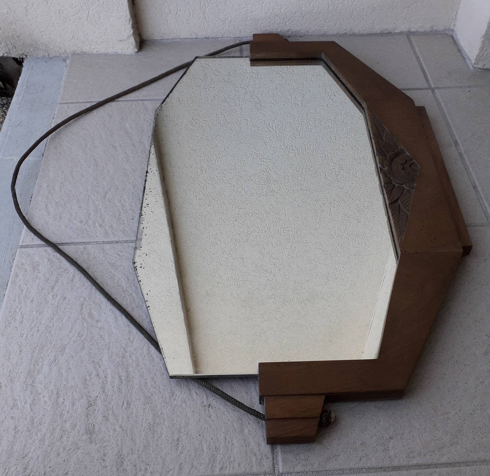 Wooden mirror, 1960