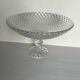 Large glass bowl on foot