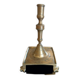 Spanish candle holder eighteenth bronze