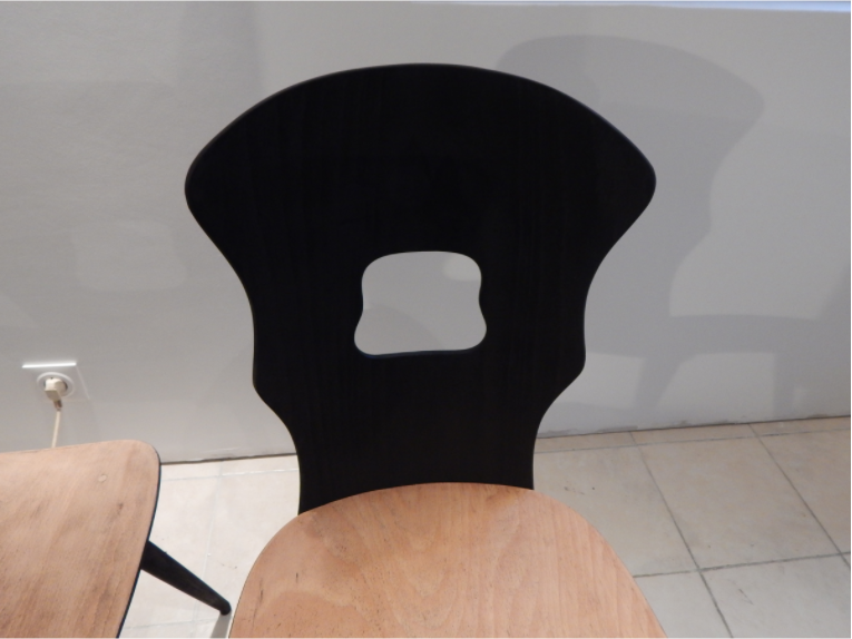 Pair of Chairs Baumann gentian model