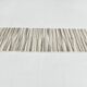 Tapis de couloir Kilim ethnique vintage à rayures, 79 x 356 cm
