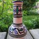 Hand decorated vase