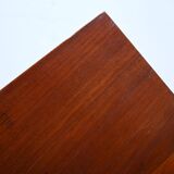 Danish teak 1950s bookcase with drawers
