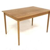 Scandinavian oak dining table, Sweden, 1960
