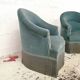 Pair of armchairs blue