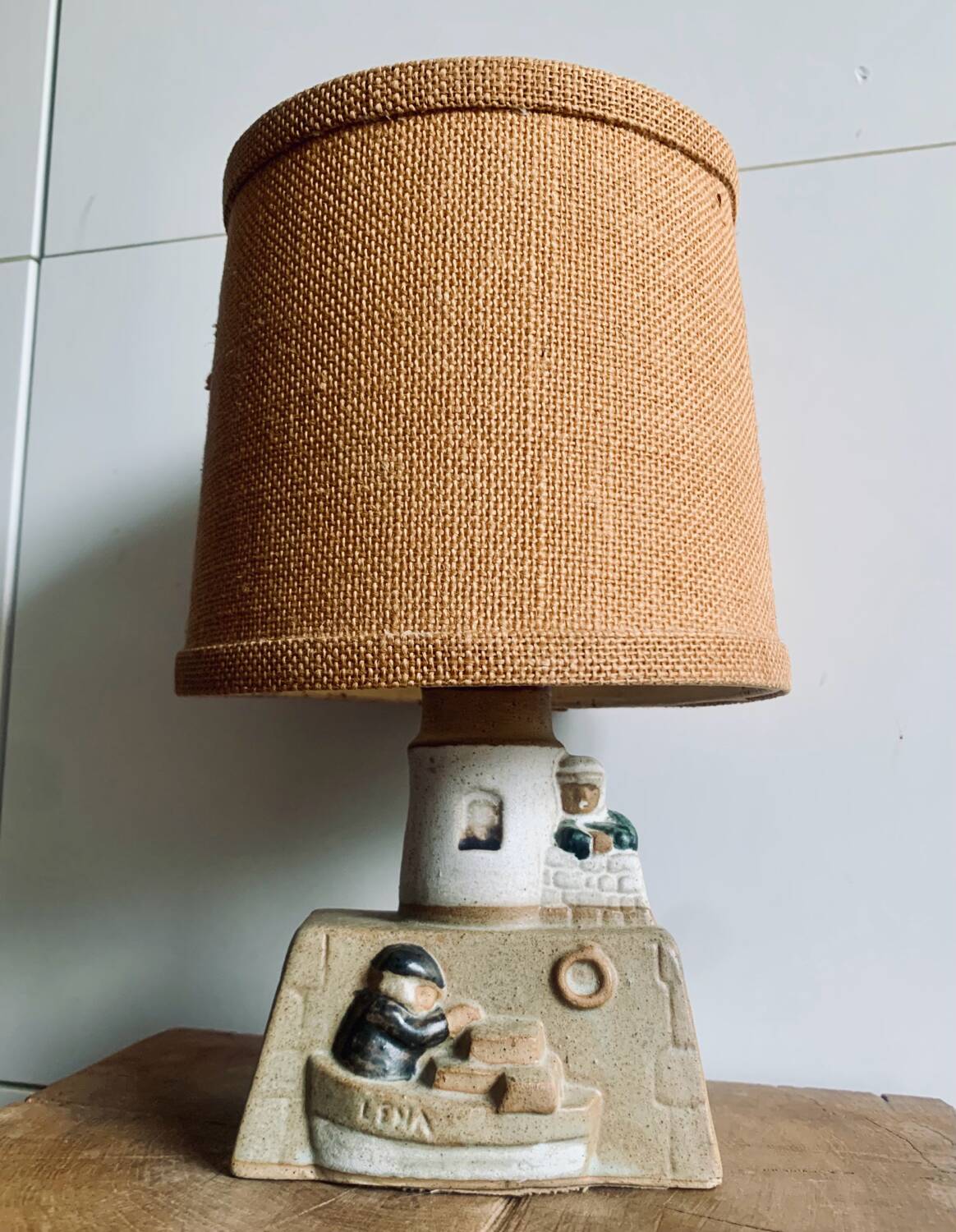 Lamp "Seaside Souvenir" 1960-70