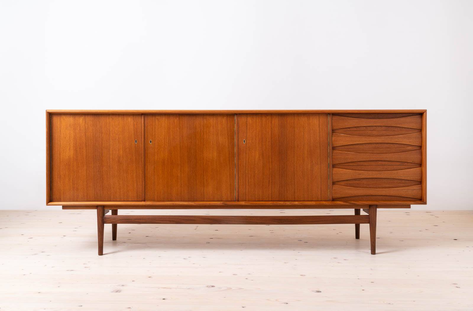 Sven Andersen teak sideboard, Scandinavian modern, mid-century modern, 1950s