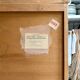 Chiffonnier 5 tiroirs en bois blanc